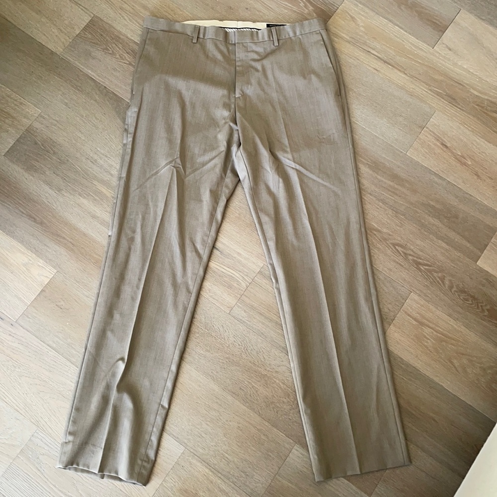 Banana Republic modern slim-fit Tall khaki pants